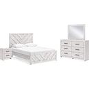Signature Design by Ashley Cayboni B3788B8 6 pc Queen Panel Bedroom Set IMAGE 1
