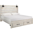 Signature Design by Ashley Cambeck B192B92 7 pc King Storage Panel Bedroom Set IMAGE 2