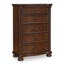 Signature Design by Ashley Lavinton B764B11 8 pc King Poster Bedroom Set IMAGE 5