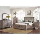 New Classic Furniture Allegra California King Panel Bed with Storage B2159-110/B2159-128/B2159-230 IMAGE 4