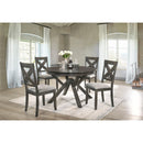 New Classic Furniture Gulliver D1902-20 Dining Chair - Rustic Brown IMAGE 3