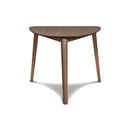 New Classic Furniture Oscar D1651 Corner Dining Table - Walnut IMAGE 1