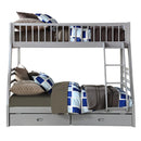 Acme Furniture Jason 37840 Twin/Full Bunk Bed with Storage IMAGE 3