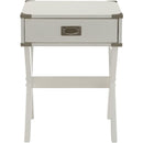 Acme Furniture Babs 82824 End Table - White IMAGE 2