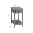 Acme Furniture Bertie 82838 Accent Table - Grey IMAGE 6