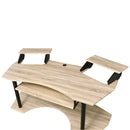 Acme Furniture Eleazar 92892 71" Music Desk - Natural IMAGE 5