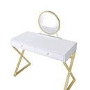Acme Furniture Coleen AC00667 Vanity Desk - White IMAGE 3