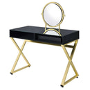 Acme Furniture Coleen AC00669 Vanity Desk - Black IMAGE 2