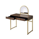 Acme Furniture Coleen AC00670 Vanity Desk - Brown IMAGE 4
