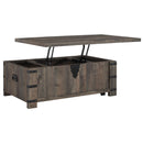 Signature Design by Ashley Hollum T466-9 Lift Top Cocktail Table IMAGE 2