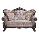 Acme Furniture Benbek LV00810 Loveseat with 3 Pillows IMAGE 2