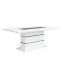 Acme Furniture Elizaveta DN00814 Dining Table with Pedestal Base IMAGE 1