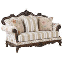 Acme Furniture Nayla LV01274 Loveseat with 3 Pillows IMAGE 2