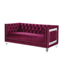 Acme Furniture Heibero LV01401 Loveseat with 2 Pillows IMAGE 1