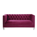 Acme Furniture Heibero LV01401 Loveseat with 2 Pillows IMAGE 2