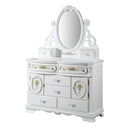 Acme Furniture Flora BD01640 Mirror with Jewlery IMAGE 5