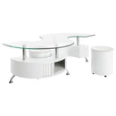 Coaster Furniture Buckley 703400 Coffee Table - White IMAGE 1