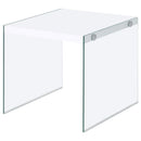 Coaster Furniture Opal 704147 End Table - White IMAGE 3