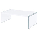 Coaster Furniture Opal 704148 Coffee Table - White IMAGE 3