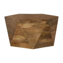 Coaster Furniture Zalika 724188 Hexagonal Coffee Table - Natural IMAGE 1