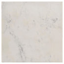 Coaster Furniture Tobin 707697 Square Marble Top End Table - White/Black IMAGE 4