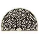 Coaster Furniture Zakiya 930195 2-Piece Demilune Nesting Table - Black/White IMAGE 7