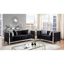 Furniture of America Evadne CM6748BK-LV Loveseat IMAGE 2