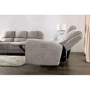 Furniture of America Morcote FM62001LG-LV-PM Power Loveseat IMAGE 6