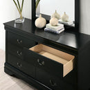 Furniture of America Louis Philippe FM7866BK-D Dresser IMAGE 3