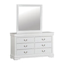 Furniture of America Louis Philippe FM7866WH-D Dresser IMAGE 3