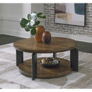Signature Design by Ashley Kraeburn T624-8 Round Cocktail Table IMAGE 5