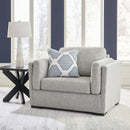 Benchcraft Evansley 54503U1 Oversized Chair and Ottoman IMAGE 3