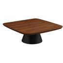 Coaster Furniture Eason 710010 2-piece Coffee Table Set - Walnut/Black IMAGE 3
