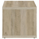 Coaster Furniture Frisco 710507 Square Engineered Wood Side End Table - Distressed Pine IMAGE 5