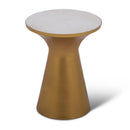 Steve Silver Furniture Jaipur JP160T Round Table w/White Top IMAGE 1