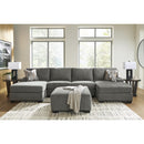 Signature Design by Ashley Clarington PC48405S7 3 pc Sleeper Sectional with Double Chaise IMAGE 6