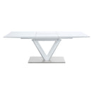 Acme Furniture Gallegos DN01947 Dining Table with Leaf IMAGE 3
