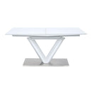 Acme Furniture Gallegos DN01947 Dining Table with Leaf IMAGE 4