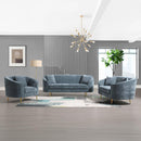 Acme Furniture Nakendra LV01921 Loveseat with 2 Pillows IMAGE 6