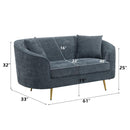 Acme Furniture Nakendra LV01921 Loveseat with 2 Pillows IMAGE 8