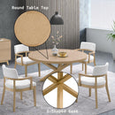 Acme Furniture Kasem DN02615 Round Dining Table IMAGE 6