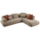 Acme Furniture Carrick LV03920 Sectional Sofa with 6 Pillows IMAGE 2