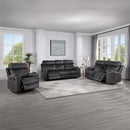 Acme Furniture Hirah LV02571 Motion Loveseat with Console & USB Port IMAGE 6