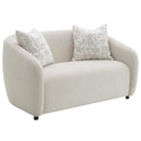 Acme Furniture Etienne LV03581 Loveseat with 2 Pillows IMAGE 2
