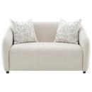 Acme Furniture Etienne LV03581 Loveseat with 2 Pillows IMAGE 3