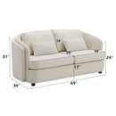Acme Furniture Mariko LV02771 Loveseat with 2 Pillows IMAGE 9