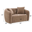 Acme Furniture Keith LV03601 Loveseat with 2 Pillows IMAGE 8
