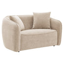 Acme Furniture Keith LV03611 Loveseat with 2 Pillows IMAGE 2
