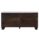 Acme Furniture Edwyn DN03198 Server with Marble Top IMAGE 2