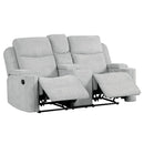 Acme Furniture Galya LV04681 Motion Loveseat with Console IMAGE 2